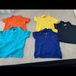 RL polo boys shirts + Navy Zara Polo shirt